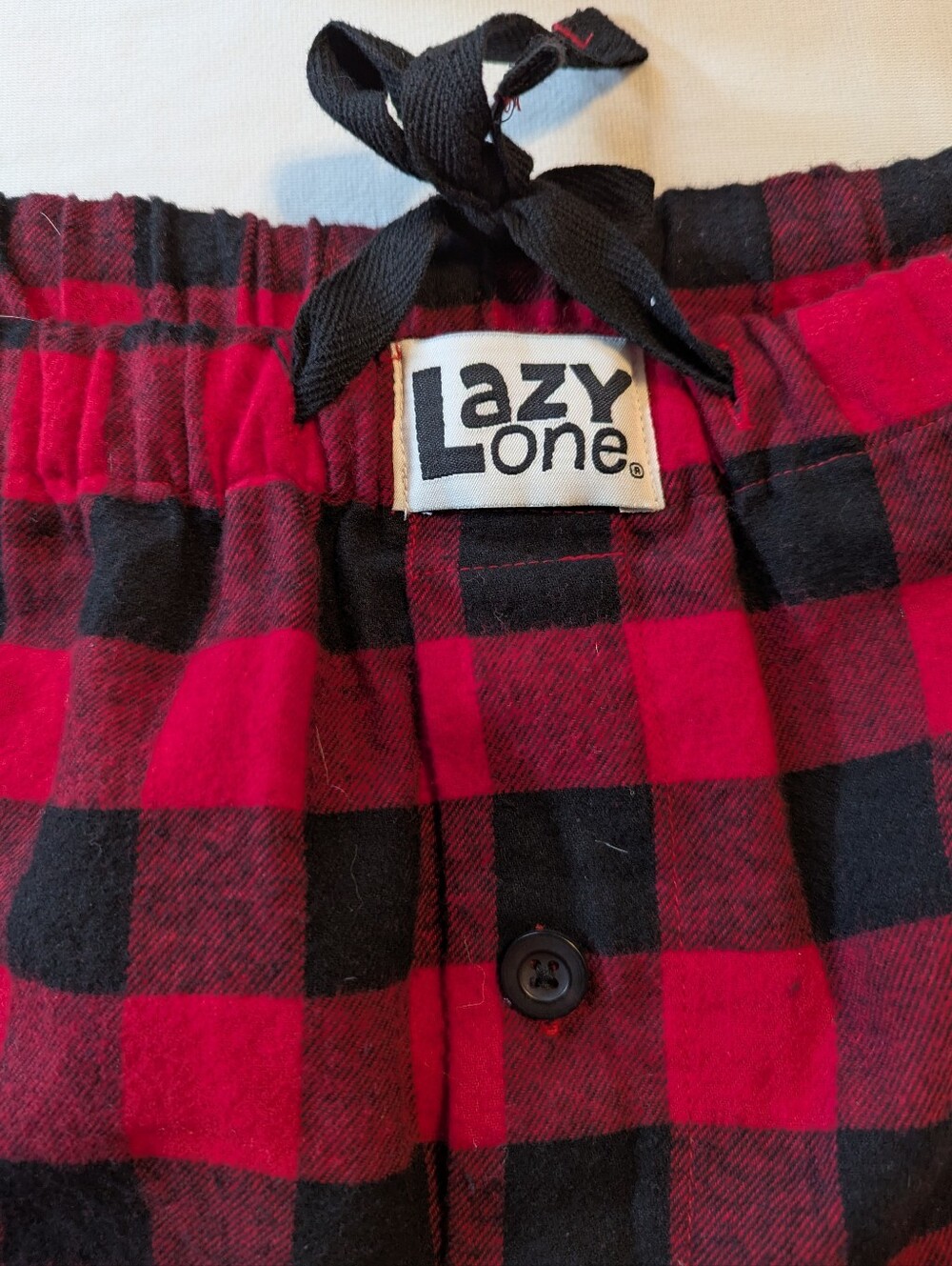 Men's Lazy One Buffalo Plaid Flannel Pajama Pants Size Large BNWOT